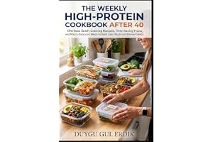THE WEEKLY HIGH-PROTEIN MEAL PREP COOKBOOK AFTER 40: Effortless Batch-Cooking Recipes, Time-Saving Plans, and Macro-Balanced