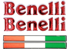 BINGYUAN Tanque de Motocicleta Logotipo 3D Adhesivos calcomanías for B-Enelli TRK 502 BN 302 TNT BJ 600 Piezas Pegatina del Tanque Moto Italia Accesorios de Motorbike (Color : Red)