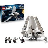 LEGO Star Wars 75459 Imperial Lambda Class Shuttle - Ship Adult Model Kit - 5 Minifigures Inc. Moff Gideon with Dark Sword -