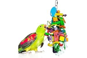 SunGrow Bird Chewing Toy The Perfect Parrot Toy; Aids in the Physical & Psychological Being of your Parrots; Safe to Chew; 100% Natural & Non-Toxic