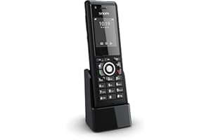 Snom M85 DECT Industrial partie mobile (2 « 176 x 220 px TFT, clé d'alarme, sortie écouteur 3,5 mm, vibreur, boutons éclairés, IP65, Bluetooth), noir, 00004189