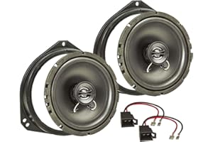 tomzz Audio® 4039-000 Zestaw do podtynkowania g?o?ników do Opel Corsa B, C, Tigra, Vivaro, drzwi przednie, 165 mm