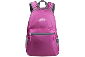 G4Free Petit sac à dos pliable ultraléger imperméable pour le camping, la randonnée, le cyclisme, homme et femme 20 l