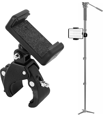 Twilight] Universal Mic Stand Phone Holder Live Broadcast Bracket