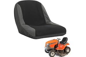 LAMBO Sitzbezug Für Aufsitzmäher, Atmungsaktiv Sitzbezug Für Traktor Sitzbezug Für Rasentraktor, Oxford Sitzbezug für Rasentraktoren und Aufsitzmäher, Sitzschoner für meisten Rasentraktoren