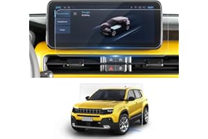 BSTW Compatibile con 2023 2024 2025 Jeep Avenger Pellicola Protettiva, per Jeep Avenger EV Hybrid 4x4 10.25" Nano Pellicola per Navigazione Schermo 6H Antigraffio [2 Pezzi]