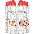 Dove Advanced Care Antiperspirant Go Fresh 72 Hours Sweat and Odour Protection with Long Lasting Fragrance of Peach & White Blossom Deodorant for Women, 200ml Pack of 6