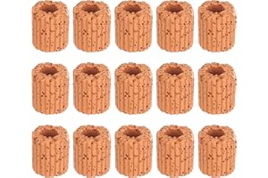 CTDMJ 15 sztuk pierścieni do akwarium roślin wodnych, 15 sztuk, pierścienie filtrujące, materiał filtrujący, pierścienie filtracyjne do akwarium, flora wodna, kształtowanie krajobrazu, akwarium pierścienie