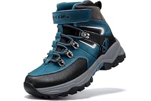 VITIKE Kinder Winterstiefel Jungen Mädchen Winterschuhe Warmfutter Schneestiefel Trekkingstiefel