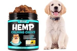 TailaiMei Calming Chews for Dogs,Dog Calming Treats, Dog Calming Treats Duck Flavor 110 Soft, Dog Anxiety Relief,Storms,Barking, Chewing