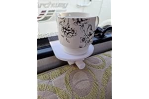 CC3DD Caravan Window Frame Mounted Cup/Glass Holder/Tray Black