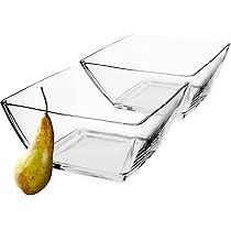 Ciotole Insalata In Vetro KADAX - 2 Pezzi, Diametro 14 Cm, Lavabili In Lavastoviglie - Foto 2