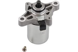 GOOFIT 10T CCW Motorcycle Electric Starter Motor Engines Replacement for SYM JET 50 FILLY50 31210-GAK-9000 31210-GAK-9010-M1