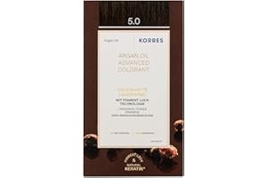 Korres Argan aceite avanzada coloration Light Brown 5.0, 145 ml