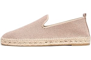 FRED MARTIN COLLECTION, Herren Vegane Espadrilles aus Bio-Baumwolle mit Jutesohle und Stoffinnenseite