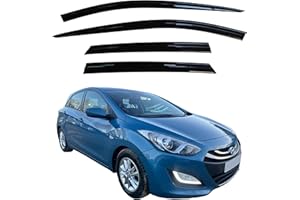 AUTO CLOVER Juego de 4 deflectores de viento Autoclover