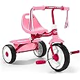 Radio Flyer Fold 2 Go Tricycle, Outdoor Toddler Trike Fully Assembled, Ages 1.5-3 , Pink ,15.35 L x 14.76 W x 21.26 H inch,415PAE