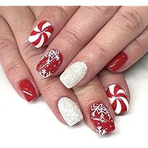 ABOOFAN Weihnachts-Nagelfeilen Set – 24 Stück Mit Weihnachtsmotiv, Waschbar Für Maniküre & Pediküre