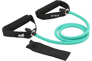 REEHUT Fascia di Resistenza Elastico di Resistenza Fitness con Maniglie per Uomini Donne Crossfit Body Building Workout per la Palestra di Casa con Ancoraggio Porta e Presa Maniglia