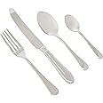 Arthur Prie Every Day 24-Piece Old English 6-Person Set, Stainless Steel, Silver, 34 x 31 x 5 cm