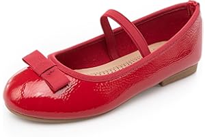 MIGILI Ballerine Bambina - Bianco, Nero, Rosso o Rosa - Scarpe Bambina - Ballet Flats