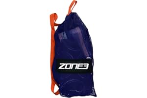 ZONE3 Traje de Neopreno de Entrenamiento de Malla pequeña Bolsa, Unisex Adulto, Negro, tamaño único