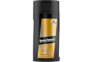 ‎BRUNO BANANI FRAGRANCE Bruno Banani Fragrance Man's Best Showergel, 3-in-1 Duschgel für Körper, Haar und Gesicht, elegant-maskuliner Herrenduft, 250 ml