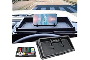 Ruiya Compatibile con Suzuki Jimny JB64W JB74W 2019-2024 2025 Console Centrale Portaoggetti, Organizer da Pannello di Controllo Jimny Accessori Centrale Consolle Vano Contenitore Portaoggetti