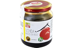 La finestra sul cielo Malto di riso integrale biologico Uchida - Ideale per colazione e dessert - Dolcificante naturale - 400 g