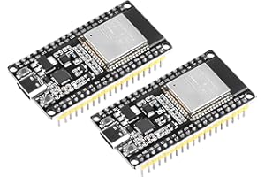 HEEMOL 2 Piezas 38pin USB C ESP32 NodeMCU WiFi Bluetooth Módulo ESP32 WROOM 32 Placa de Desarrollo con CP2102 Compatible con Interfaz Arduino Tipo C