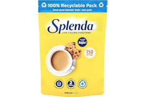 Splenda Low Calorie Granulated Sweetener, 75g Recyclable Pouch