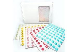 DECOFLOR ITALIAN PIE - Fiori in zucchero per decorazioni di torte, gelati e dolci in genere - 320pz. MADE IN ITALY