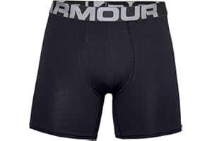 Under Armour Herren Charged Cotton 6in 3 Pack elastische und schnelltrocknende Boxershorts, extra Bequeme Unterhosen mit 4-Way-Stretch im 3er-Pack (3er Pack)