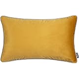 rectangle mustard cushion