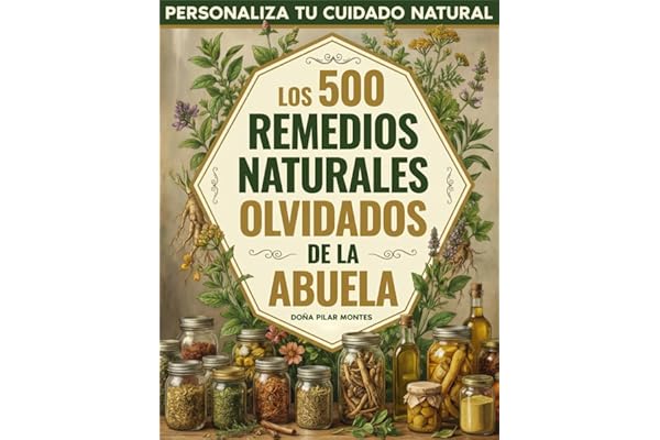 Los 500 Remedios Naturales Olvidados de la Abuela: Personaliza tu cuidado natural con plantas, ungüentos y recetas ancestrales para calmar molestias y reconectar con la sabiduría de antes