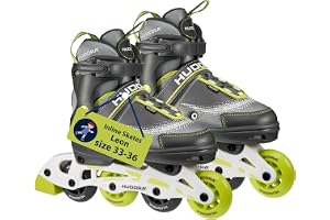 HUDORA Inlines-skridskor, Leon, carbon, Gr. 33-36
