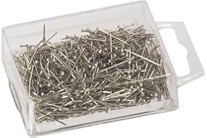 Knorr Prandell Épingles en Argent 18 mm, 0,6 mm de diamètre