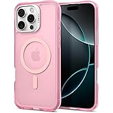 Spigen Ciel by CYRILL Apple iPhone 16 Pro Max ile Uyumlu MagSafe Kılıf UltraSheer Mag Sararmaya Dayanıklı Hava Kanalı Teknolo