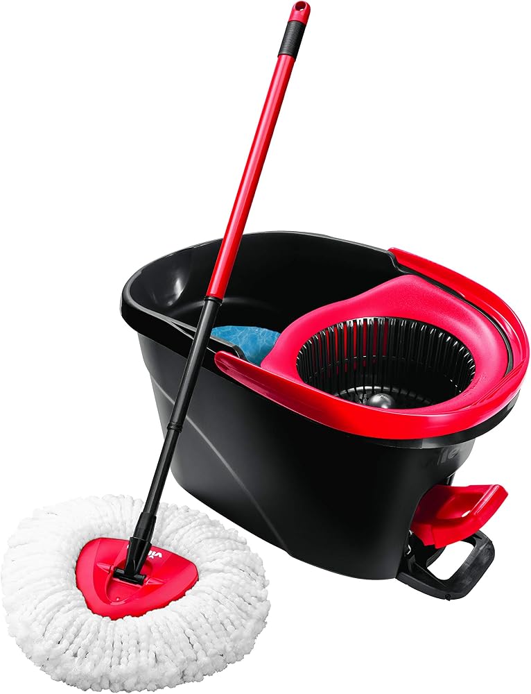 Vileda - 133648 - Süpürge + kova Easy Wring and Clean Mocio - Komple set