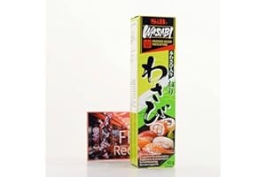 TAKANORI'S S&B Wasabi Paste, 43g, Japanese Condiment in Tube