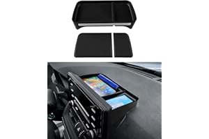 Karltys Dashboard Center Console Organizer for Toyota RAV4 2019-2023 2024 Accessories, NOT for 10.5Inch Screen, RAV4 Dash Center Console Tray, Car Dashboard Storage Box with Non-Slip Silicone Mat