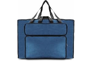 SJTJSPX Sac de Planche à Dessin A2/A3 Étui Portefeuille étanche Artiste Sac à Dessin en Toile Portable Sacoche de Transport Sac Rangement Croquis Peinture Fournitures d'Art Portfolio Fourre-Tout