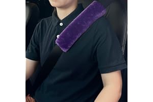 AYUEBO 2 Stück Gurtpolster Auto Kinder Auto Sicherheitsgurt Schulterpolster Gürtelkissen Schutzkissen Erwachsene für Autositzgurt Rucksack Schultertasche