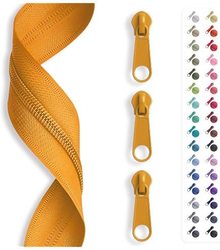 2x Reißverschluss Nr. 5, 30 Cm – Polyester, Offenes Ende, Mit Kunststoffschieber, Für Jacken, Mäntel & Nähanfänger
