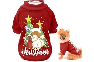smalllee_lucky_store Pull de Noël pour chiot, petit chien, chat, chihuahua