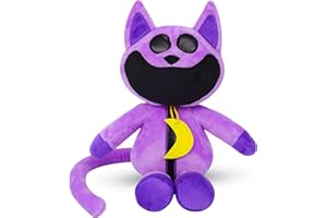 Atuoxing Peluche Smiling Critters, Peluche de Cat Nap para Niños, Smiling Critters Catnap Peluches Dogday Regalos para Fanáticos (Púrpura)