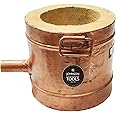 Johnson Tools Gas Melting Furnace/Desi Bhatti For Melting Silver, Brass, Aluminium (Crucible Not Included) (1 Kg)