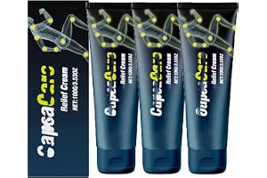 Crème apaisante,Soulagement pour les pieds,Ingrédients naturels,Pour les pieds, les mains, les épaules et le cou,3pcs