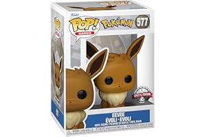 Funko Pop! Games: Pokemon - Eevee - Évoli - Figurine en Vinyle à Collectionner - Idée de Cadeau - Produits Officiels - Jouets pour Les Enfants et Adultes - Video Games Fans