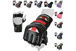BE SMART MMA Gloves, UFC Kickboxing Gloves, MMA Sparring Gloves, MMA Training Equipment, Fighting Gloves for Mixed Martial-Arts, MMA Training Gloves Adults Men & Women by BeSmart